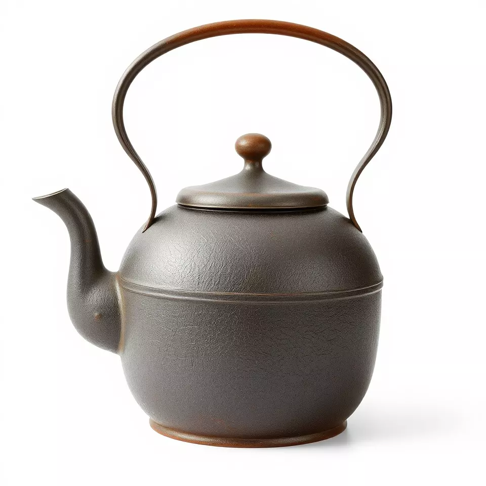 Rustic Iron Teapot model pack Low-poly 3D model_2
