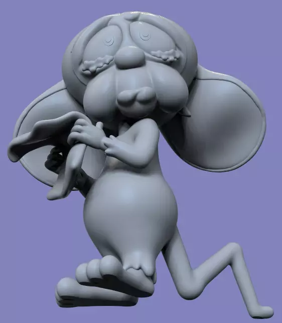 THE BRAIN FROM PINKY AND THE BRAIN CHRISTMAS SPECIAL 3D print model_8