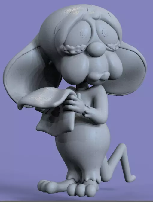 THE BRAIN FROM PINKY AND THE BRAIN CHRISTMAS SPECIAL 3D print model_14