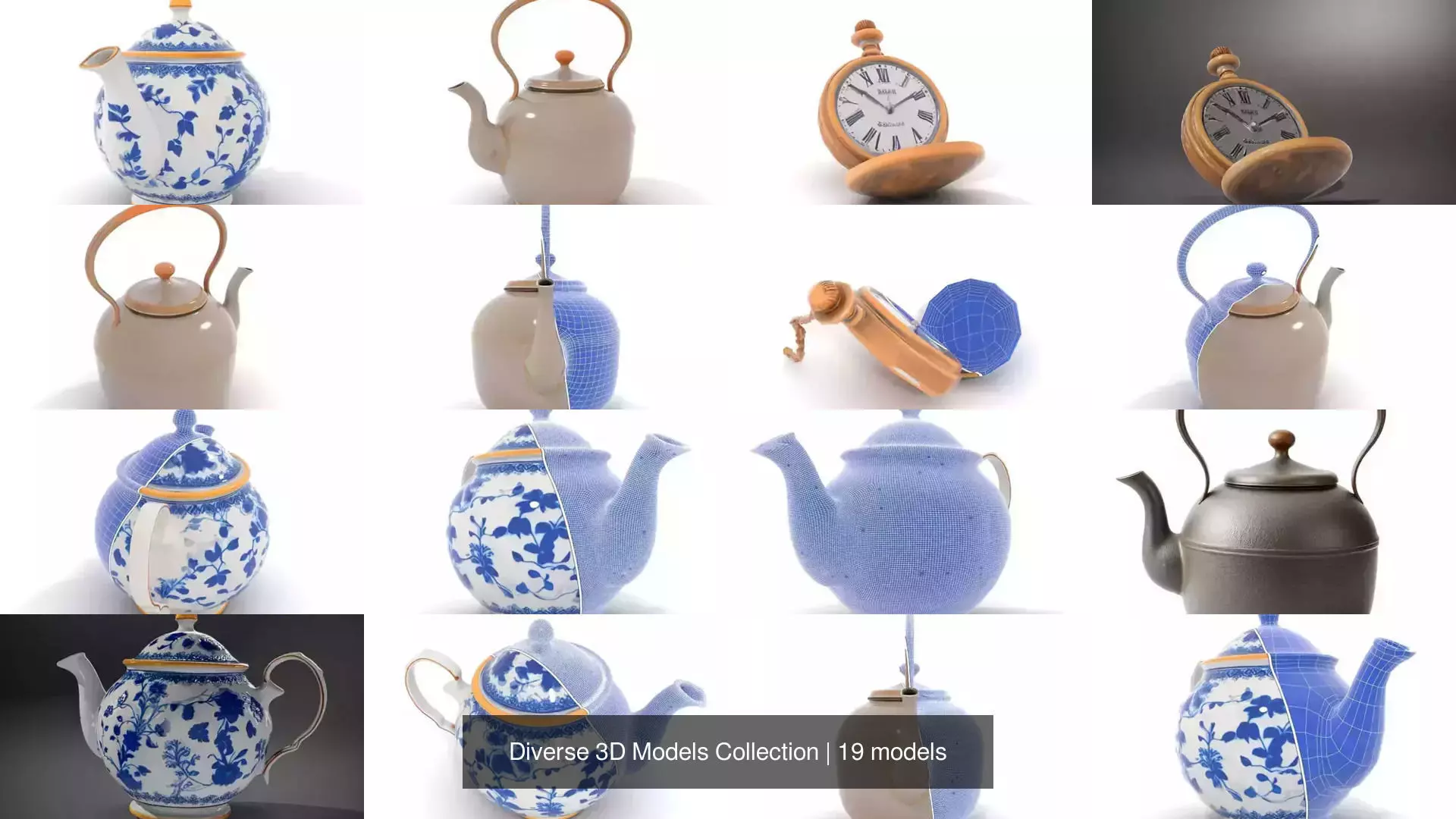 Diverse 3D Models Collection _21