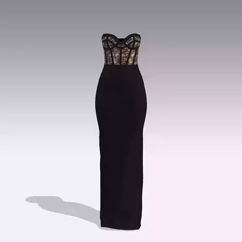 corset dress pencil form dress