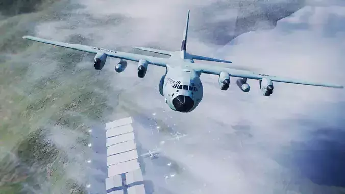 Lockheed WC130 Hercules - The Hurricane Hunter