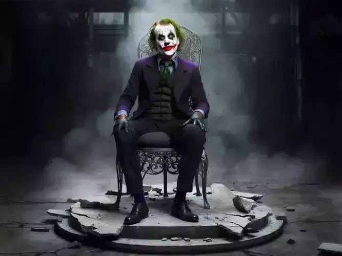 Joker 3D Printable Model