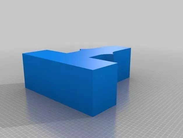 T LIGHT FRAME 3D model_0