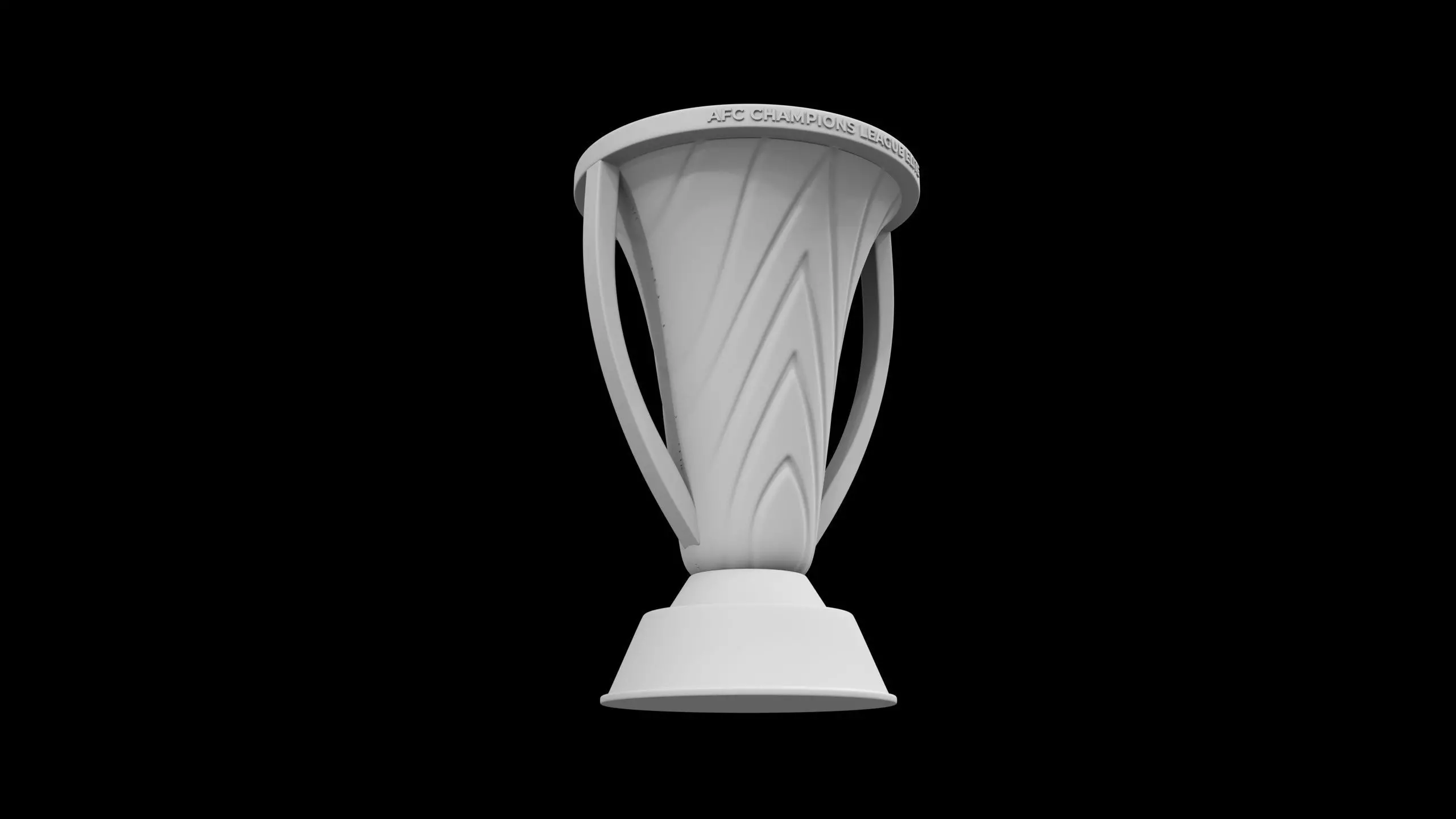 AFC Champions League Elite Trophy 3D print model_2