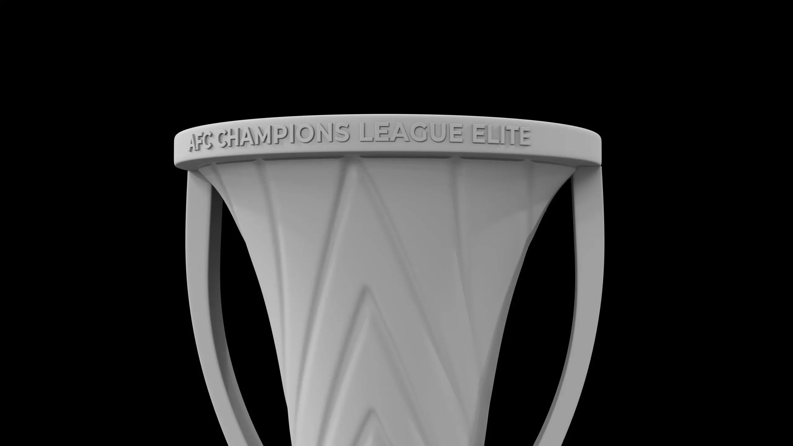 AFC Champions League Elite Trophy 3D print model_3