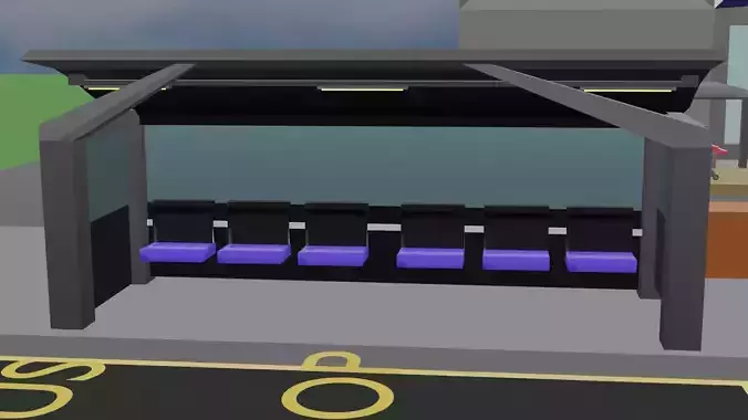 bus stop city assets