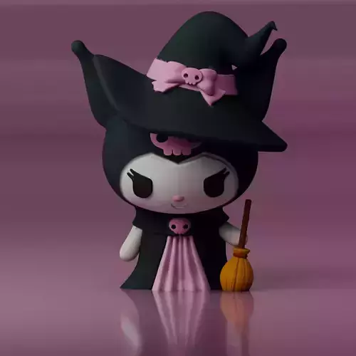 Kuromi Halloween Sanrio Fanart