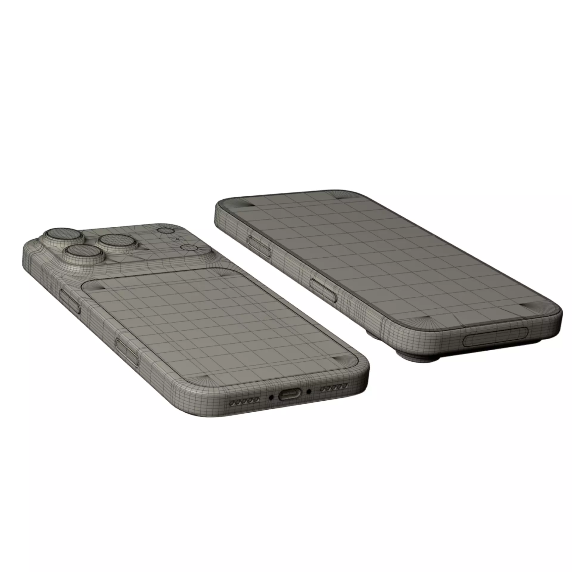 iPhone 17 Pro Cosmic Orange 3D model_7