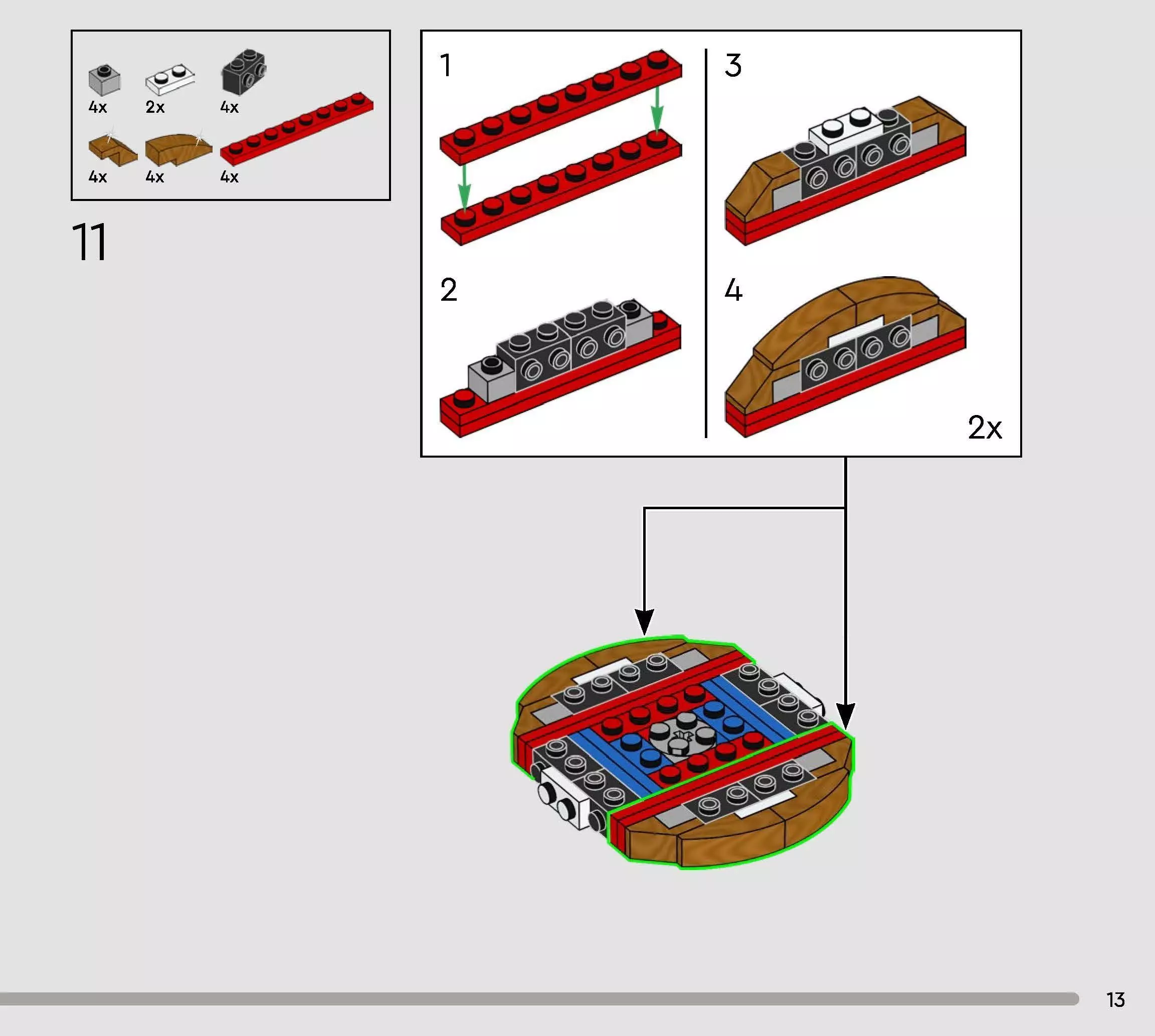 TwindBricks3D - 10369 Plum Blossom 3D print model_7