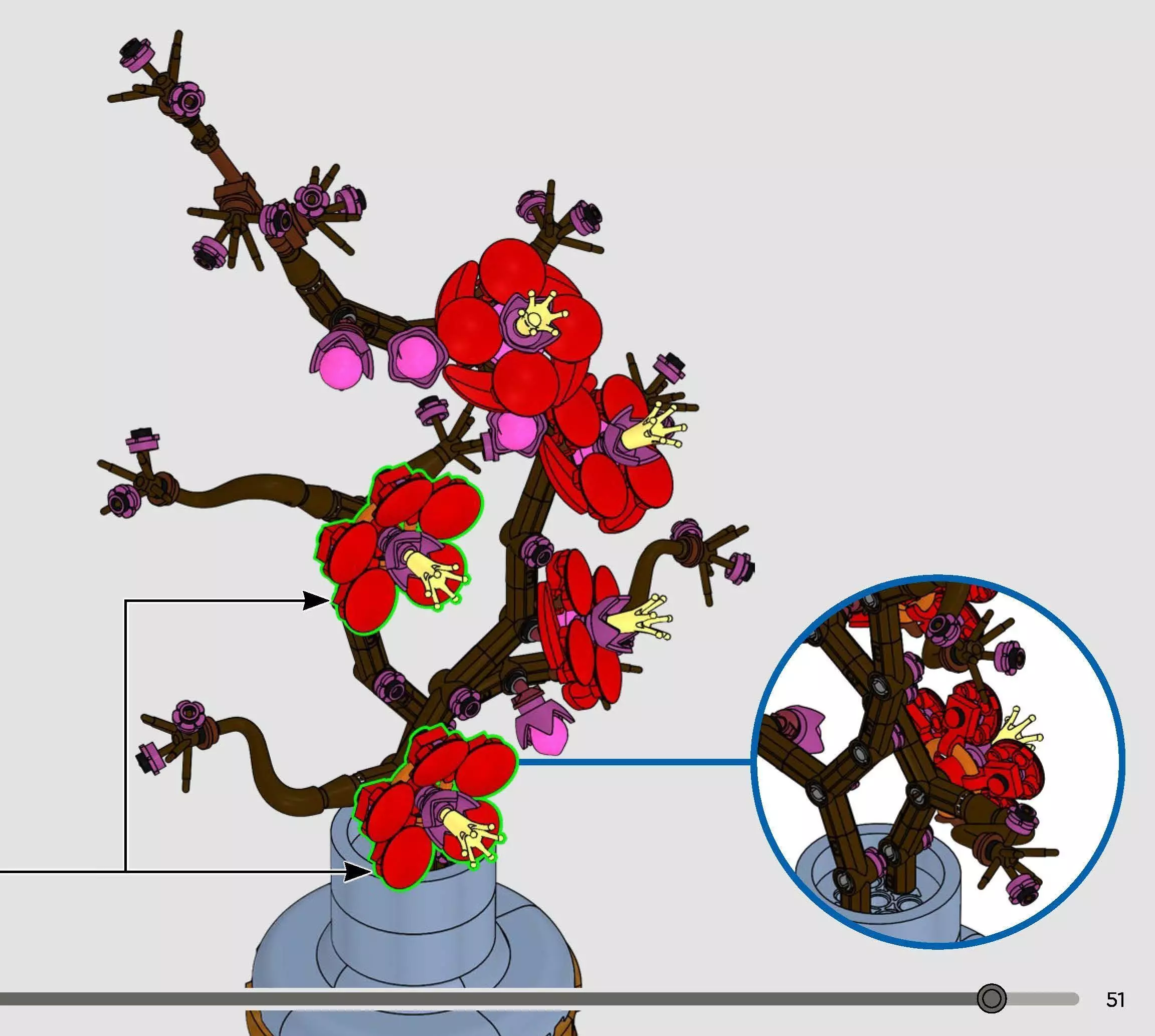 TwindBricks3D - 10369 Plum Blossom 3D print model_45