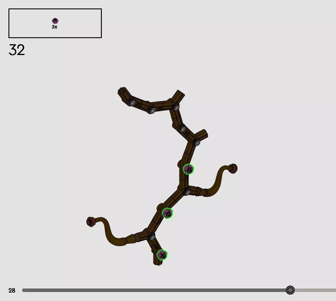 TwindBricks3D - 10369 Plum Blossom 3D print model_22