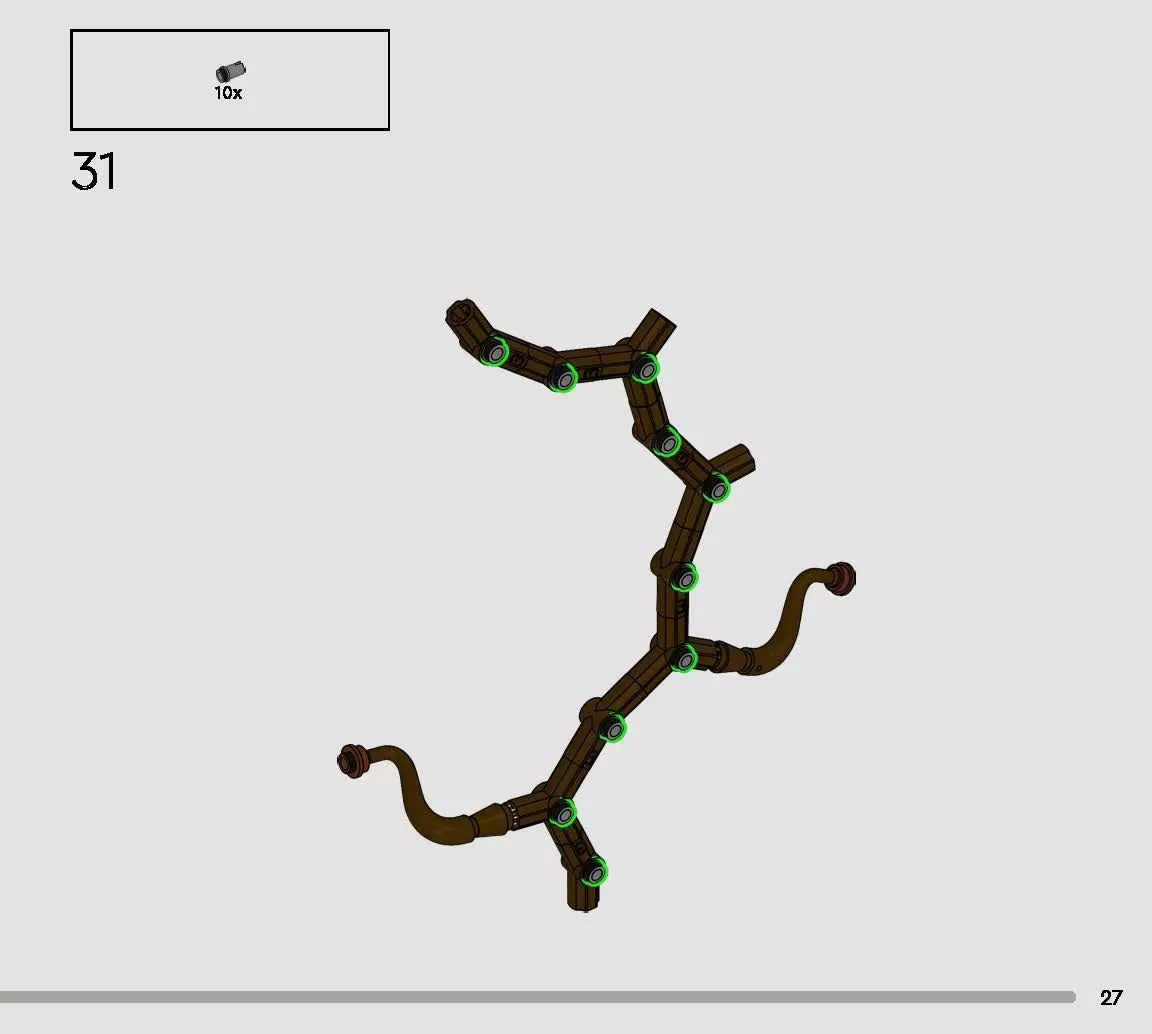 TwindBricks3D - 10369 Plum Blossom 3D print model_21