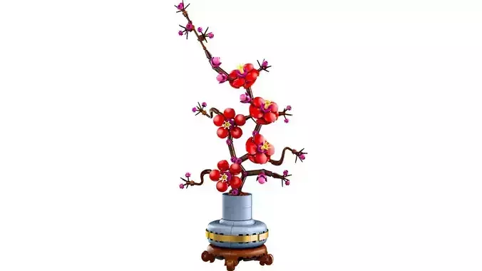 TwindBricks3D - 10369 Plum Blossom
