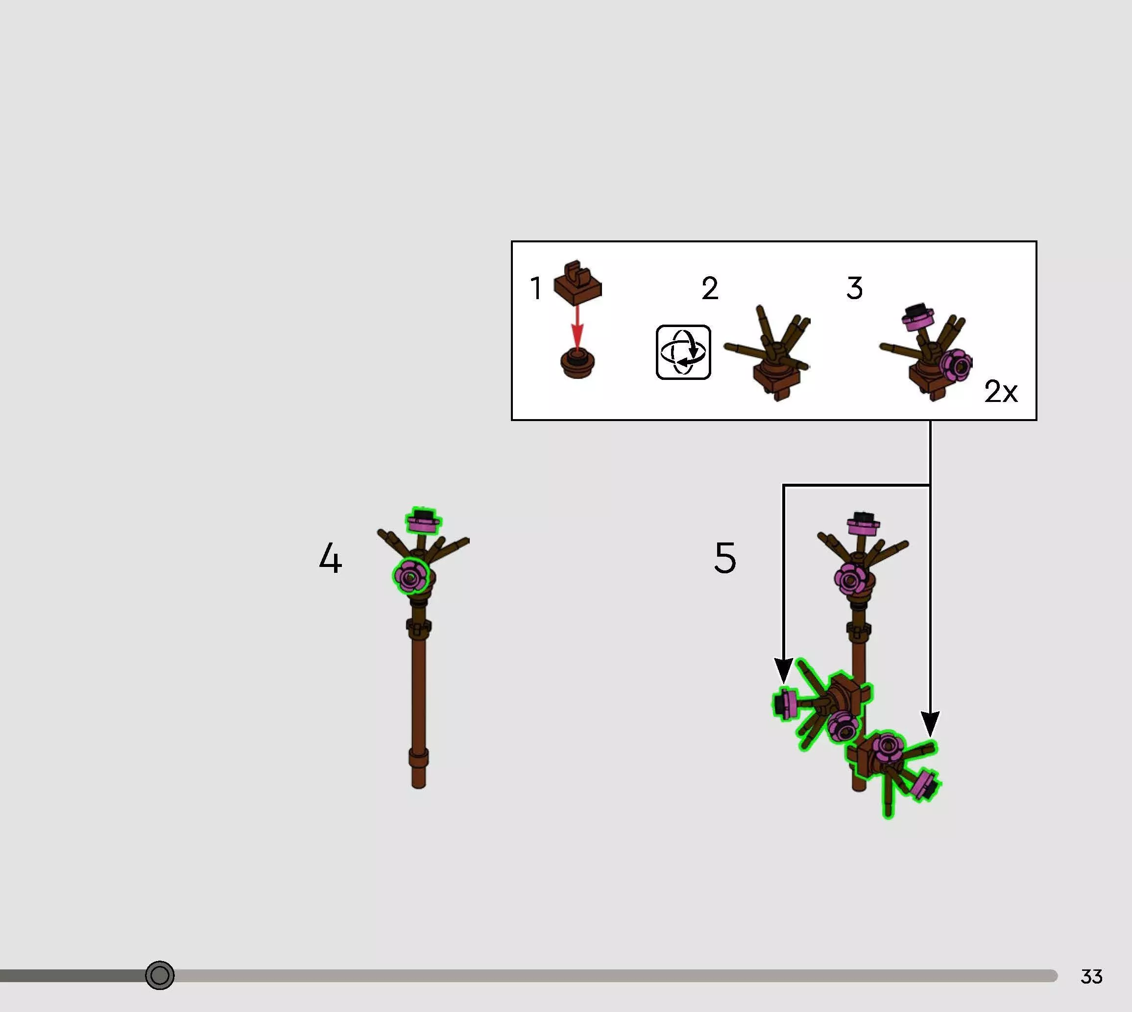 TwindBricks3D - 10369 Plum Blossom 3D print model_27