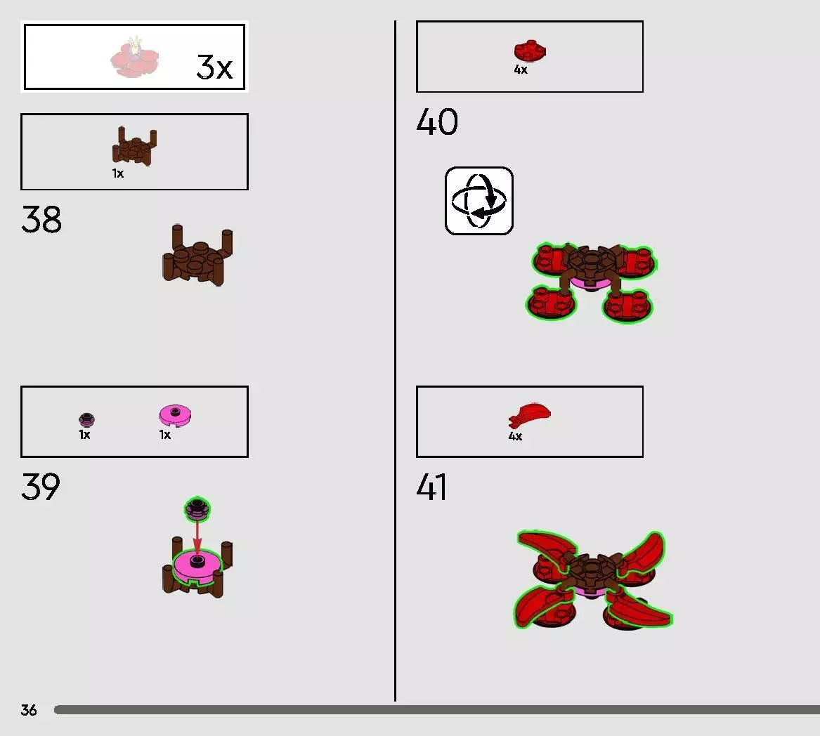 TwindBricks3D - 10369 Plum Blossom 3D print model_30