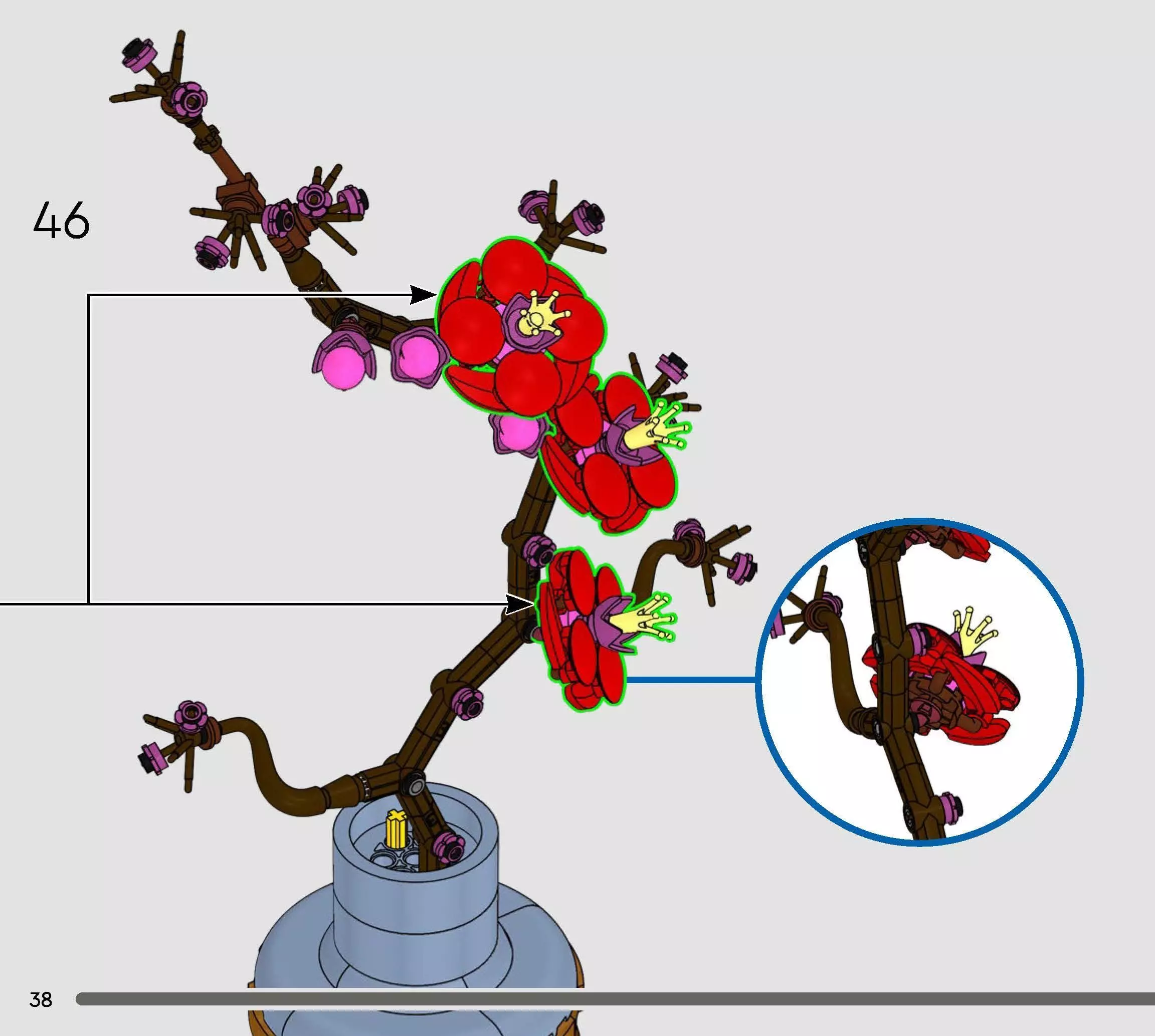 TwindBricks3D - 10369 Plum Blossom 3D print model_32