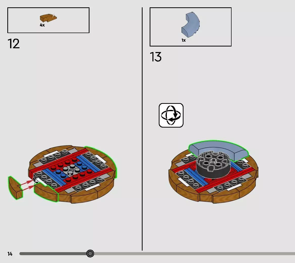 TwindBricks3D - 10369 Plum Blossom 3D print model_8