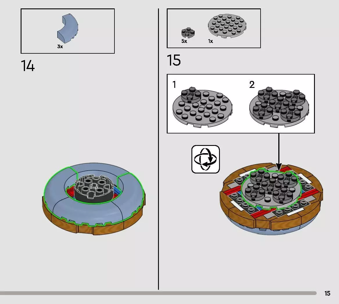 TwindBricks3D - 10369 Plum Blossom 3D print model_9