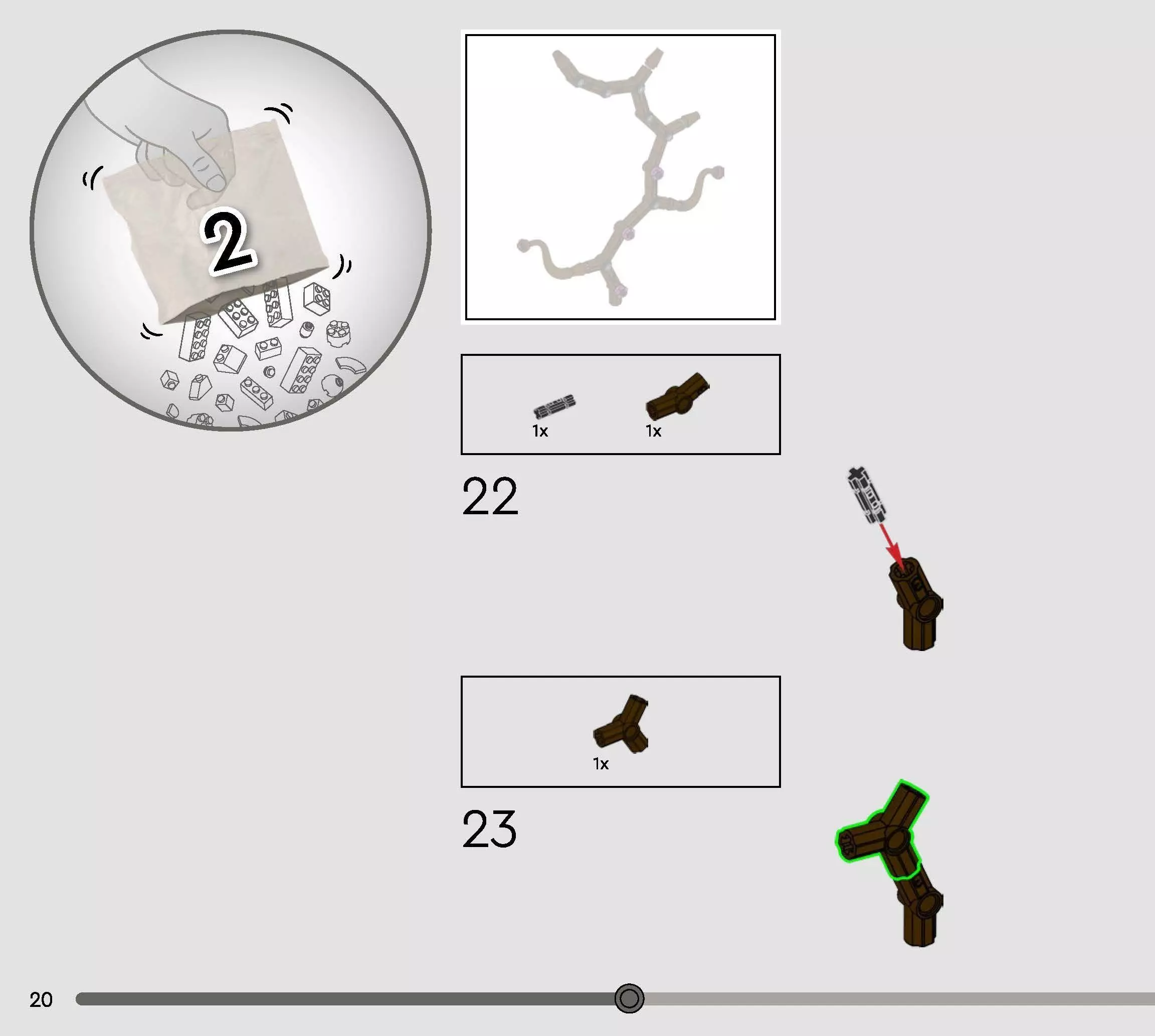 TwindBricks3D - 10369 Plum Blossom 3D print model_14