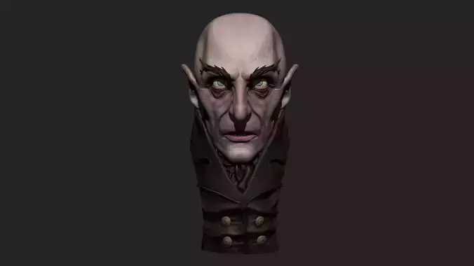 Classic Nosferatu 3D Print Bust