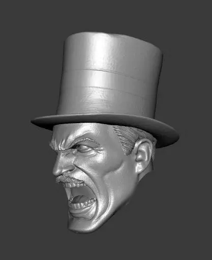 DEFENDERS OF EARTH MANDRAKE THE MAGICIAN EXPRESSIONS 3-PACK 3D print model_9