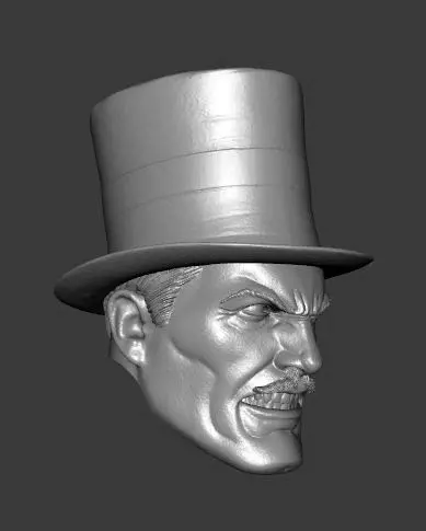 DEFENDERS OF EARTH MANDRAKE THE MAGICIAN EXPRESSIONS 3-PACK 3D print model_5