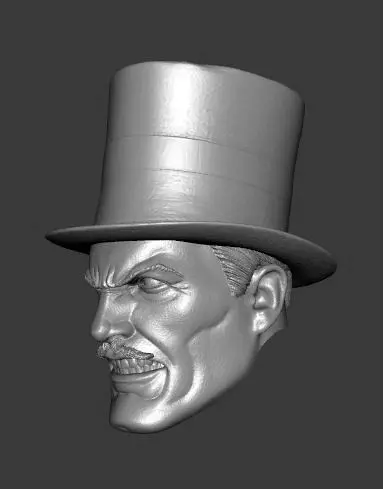 DEFENDERS OF EARTH MANDRAKE THE MAGICIAN EXPRESSIONS 3-PACK 3D print model_6