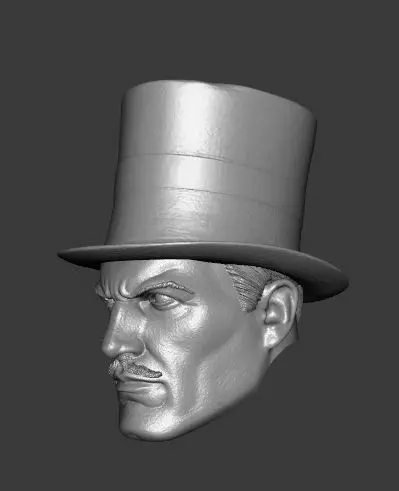 DEFENDERS OF EARTH MANDRAKE THE MAGICIAN EXPRESSIONS 3-PACK 3D print model_3