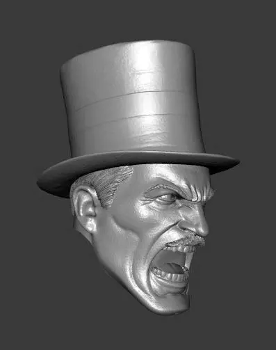 DEFENDERS OF EARTH MANDRAKE THE MAGICIAN EXPRESSIONS 3-PACK 3D print model_8