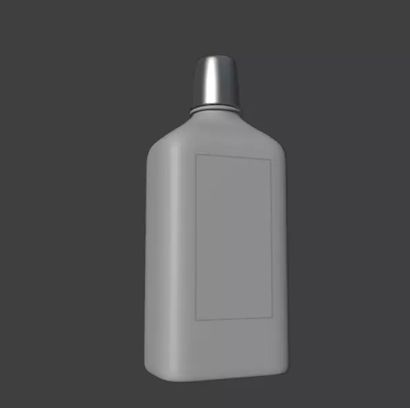 TEQUILA GRAN MALO  Low-poly 3D model_1