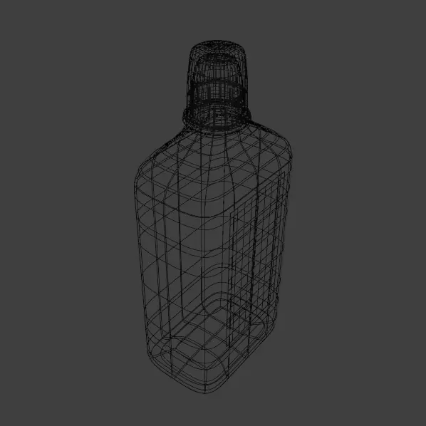 TEQUILA GRAN MALO  Low-poly 3D model_2