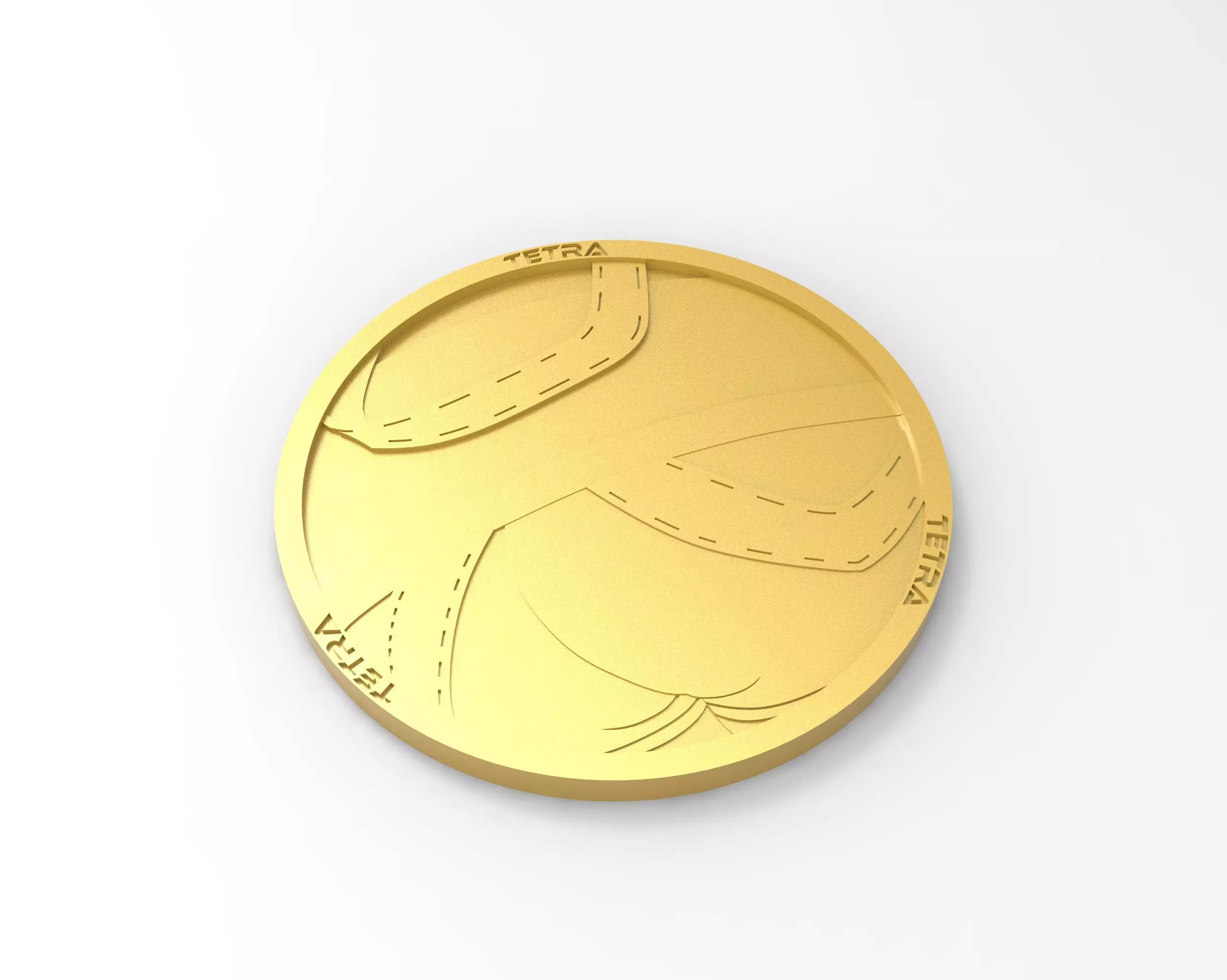 NIKKE Anis theme coin 3D print model_2