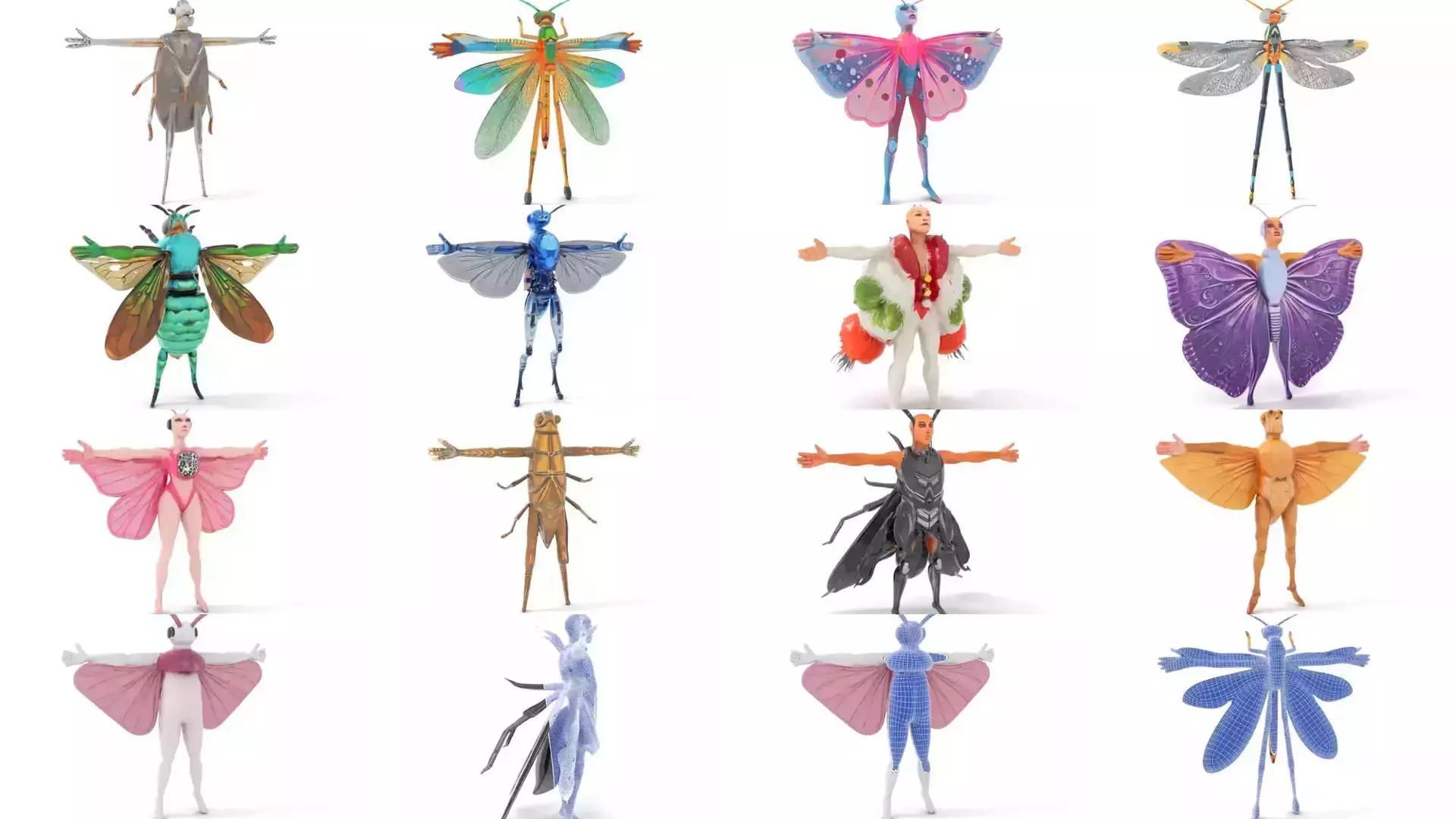 Insectoid Realms Metallic Wonders Collection _30