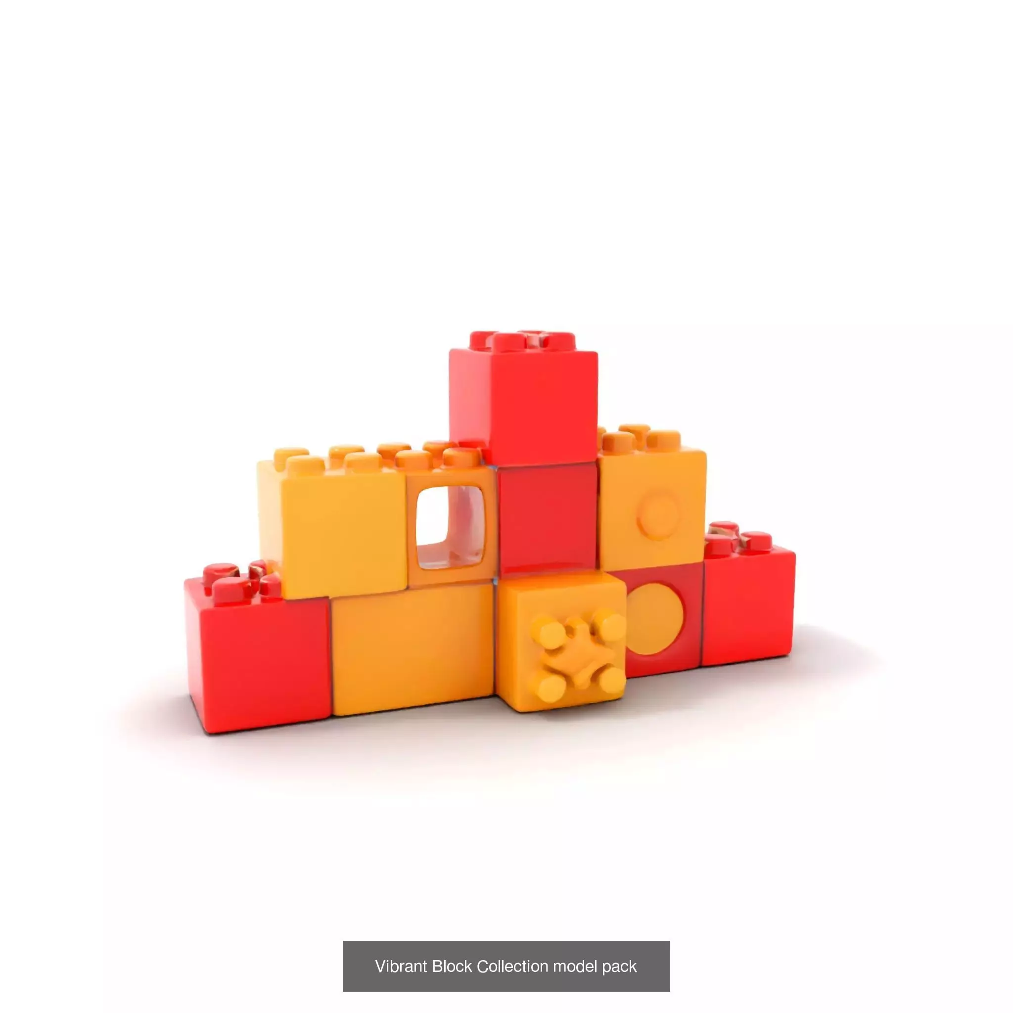 Charming 3D Toy Models Pack 3D Model Collection_35