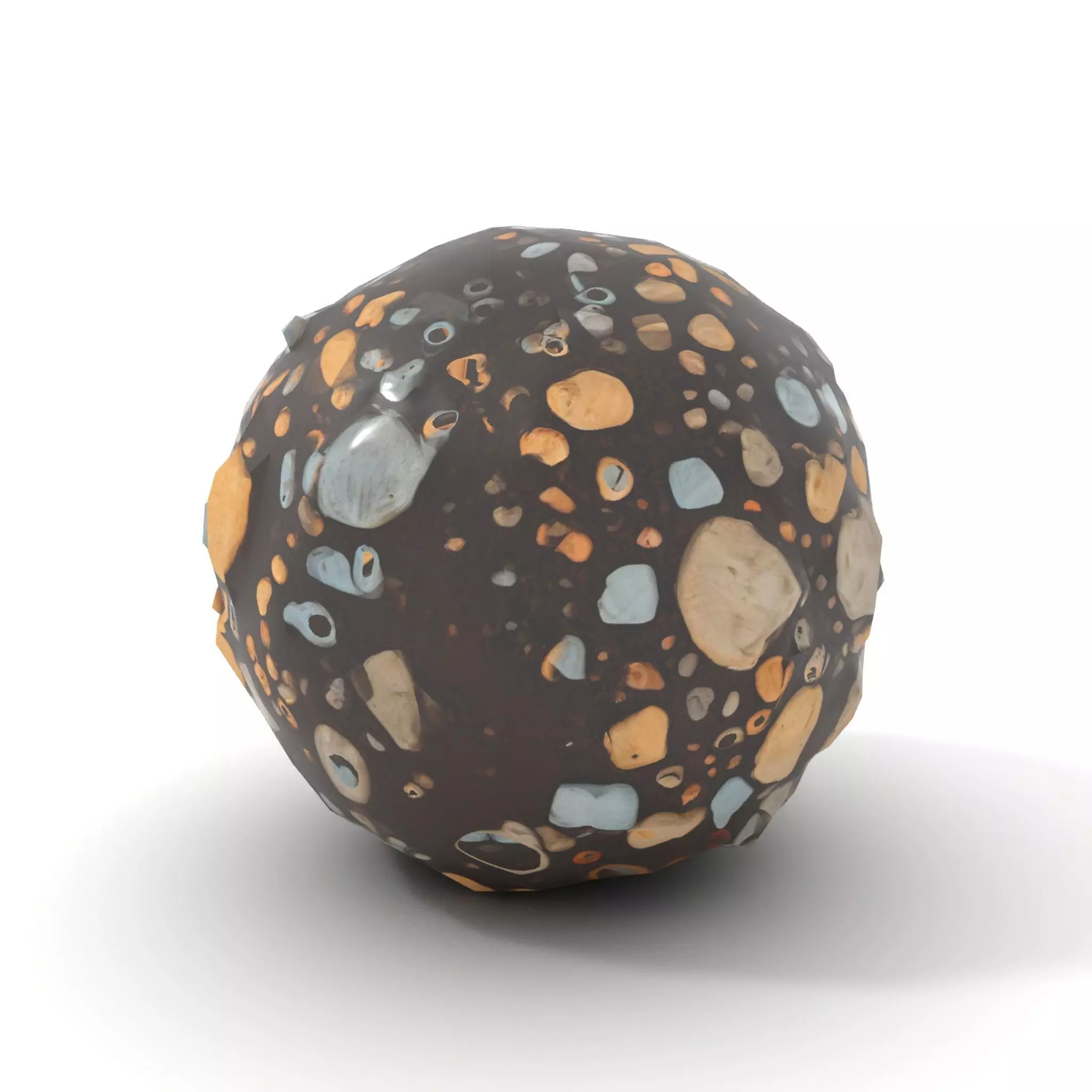 Textured Pebble Sphere model pack Texture_7