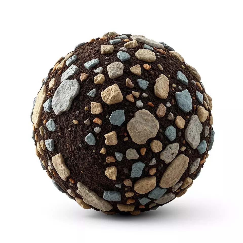 Textured Pebble Sphere model pack Texture_2