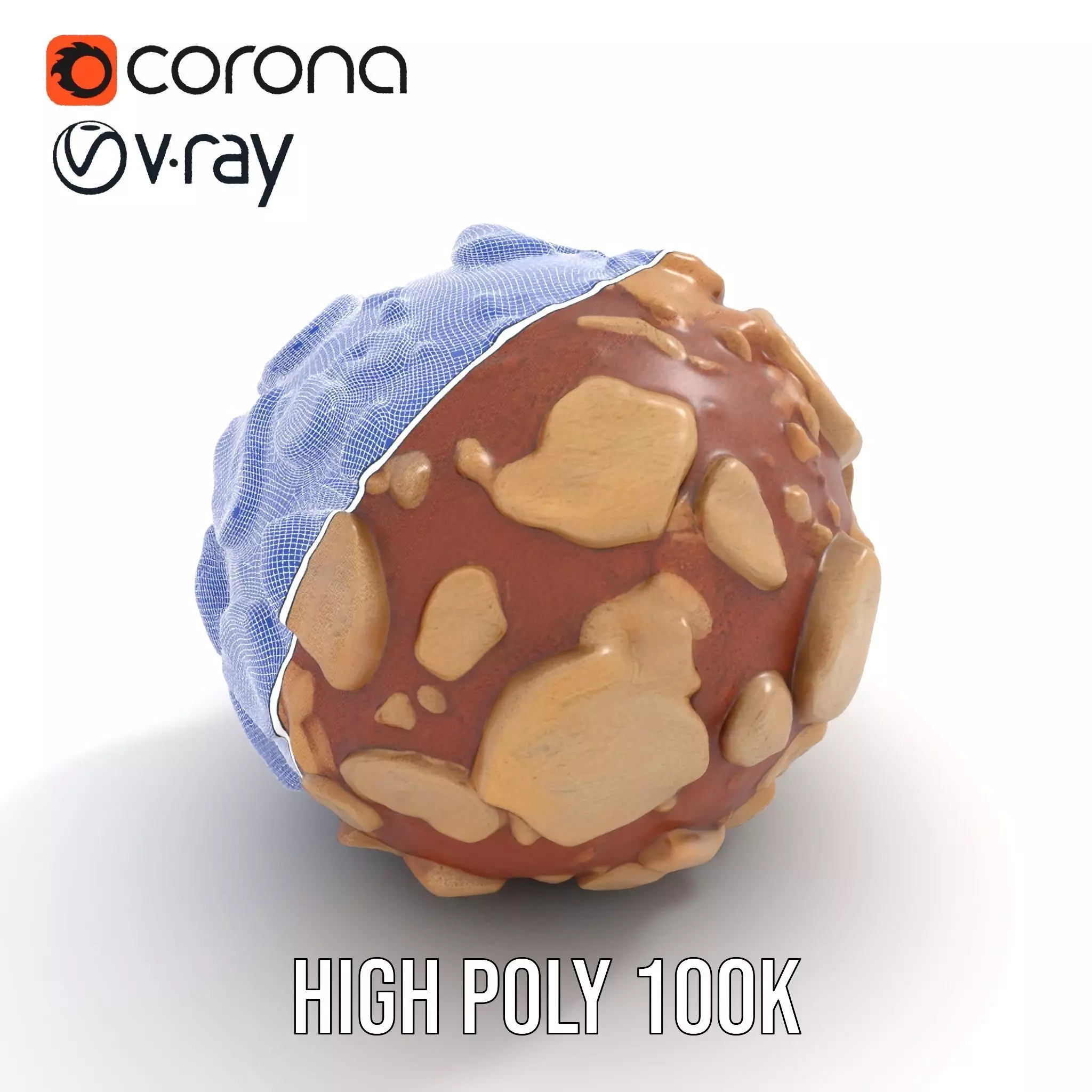 Rugged Terrain Rock model pack Texture_28