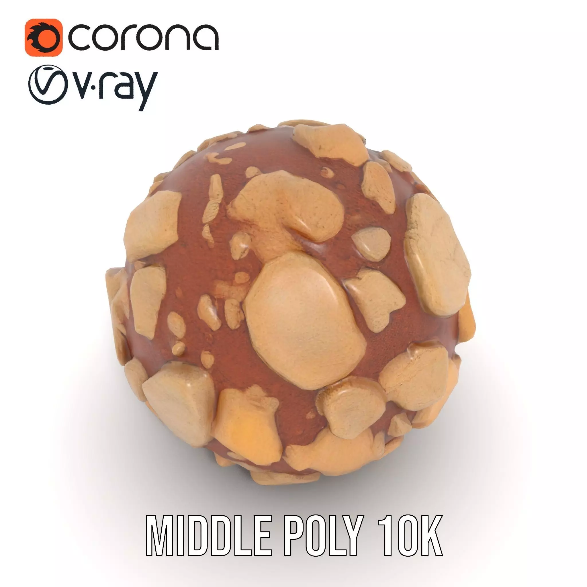 Rugged Terrain Rock model pack Texture_16