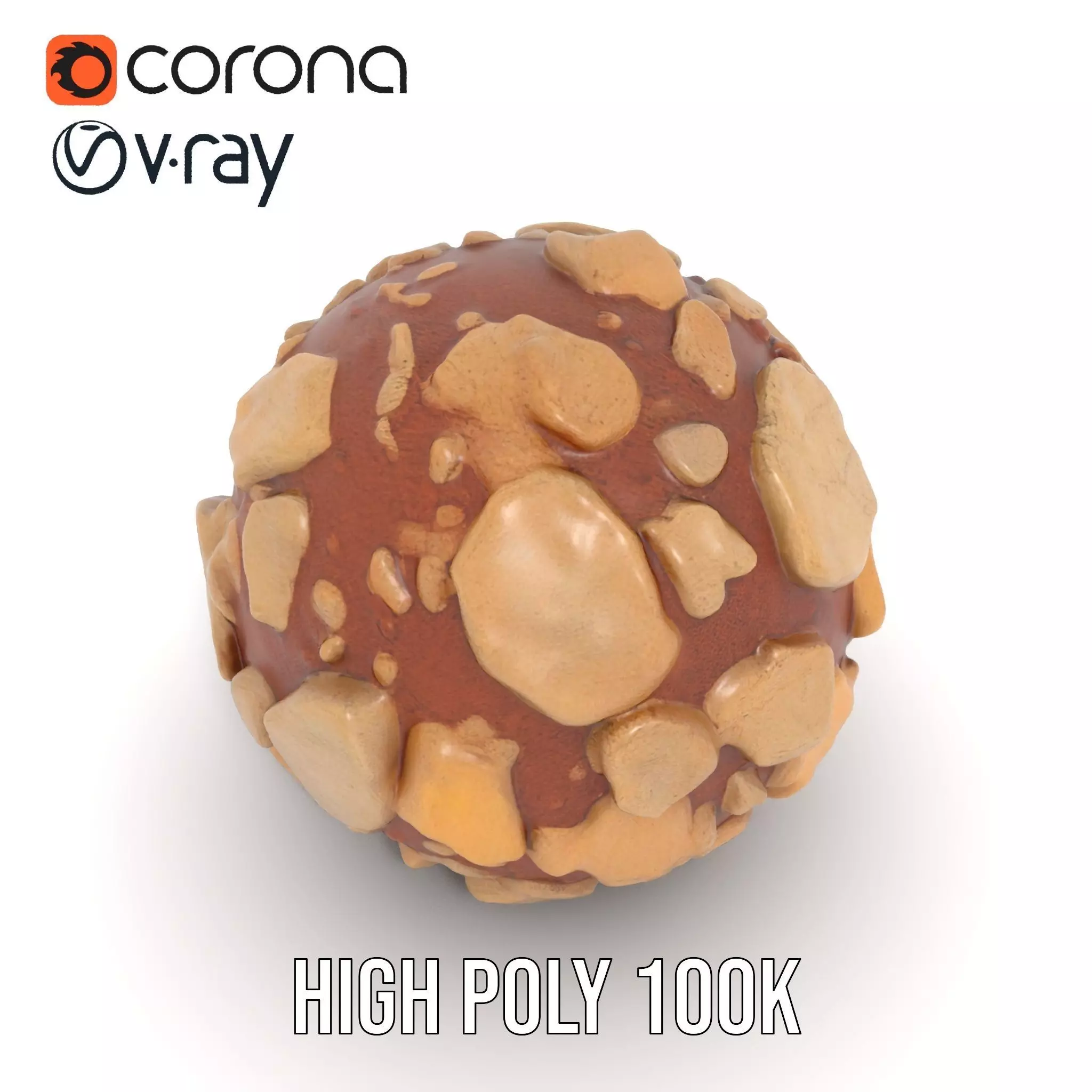 Rugged Terrain Rock model pack Texture_15