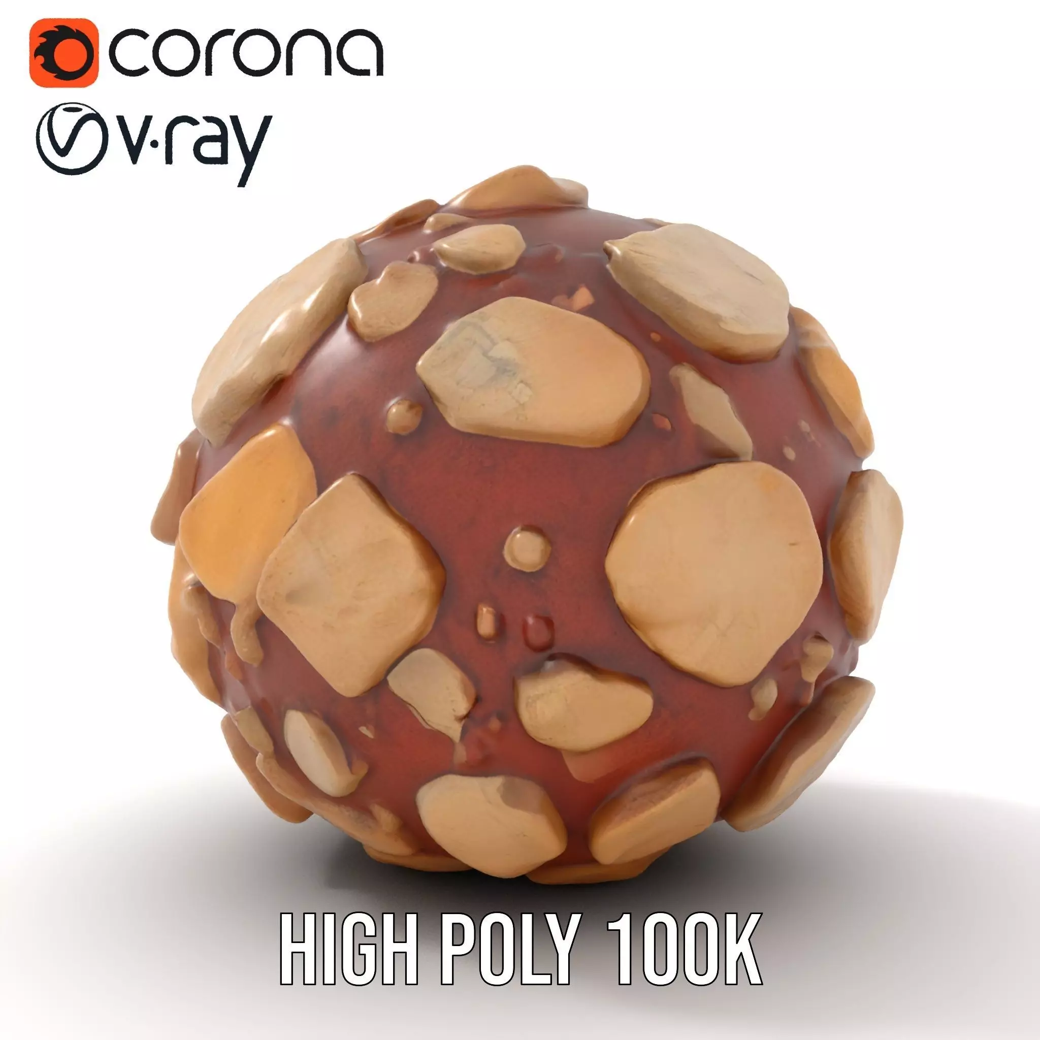 Rugged Terrain Rock model pack Texture_25