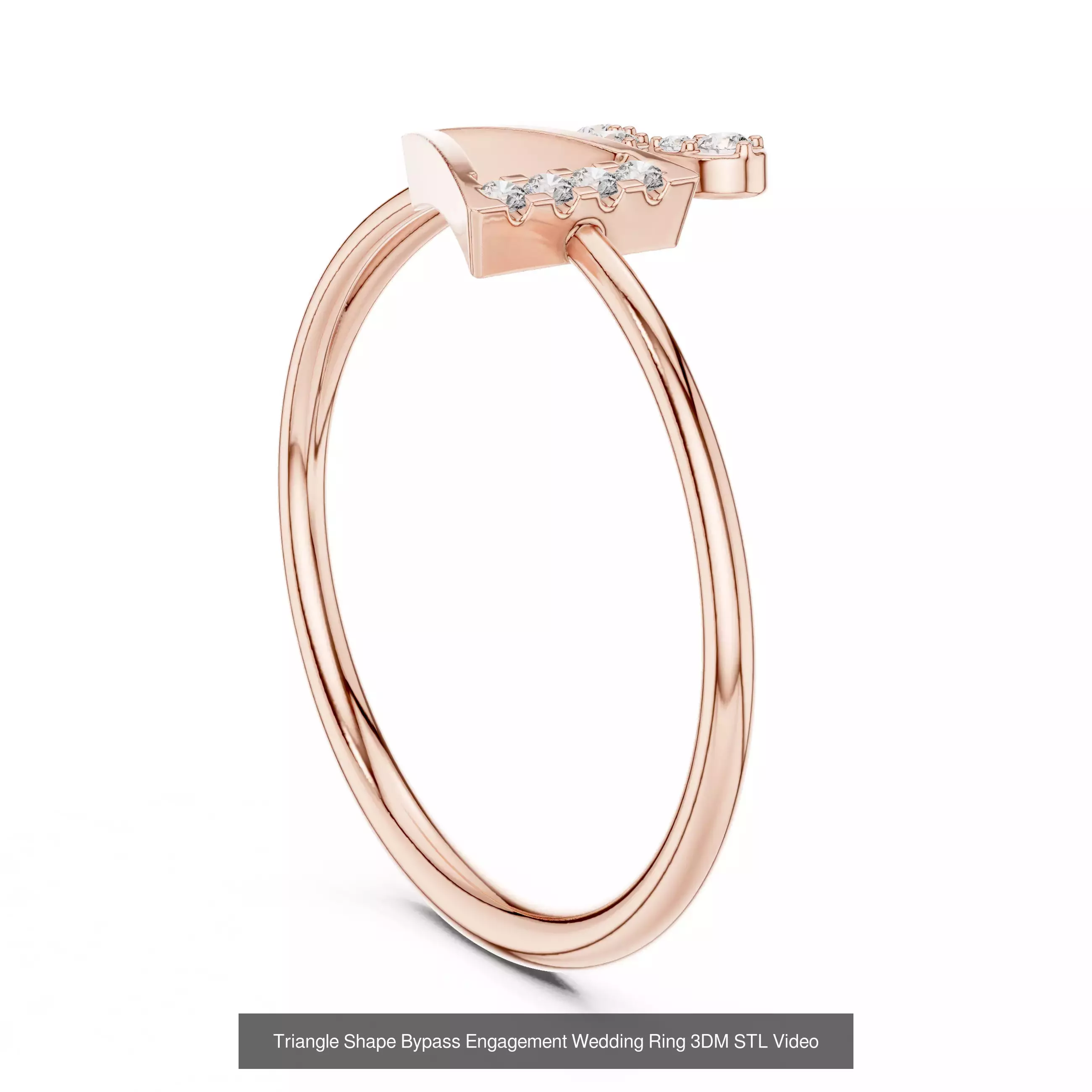 363 Cluster Woman Rings 3DM STL OBJ FBX with 3 COLOR Video 3D Model Collection_134