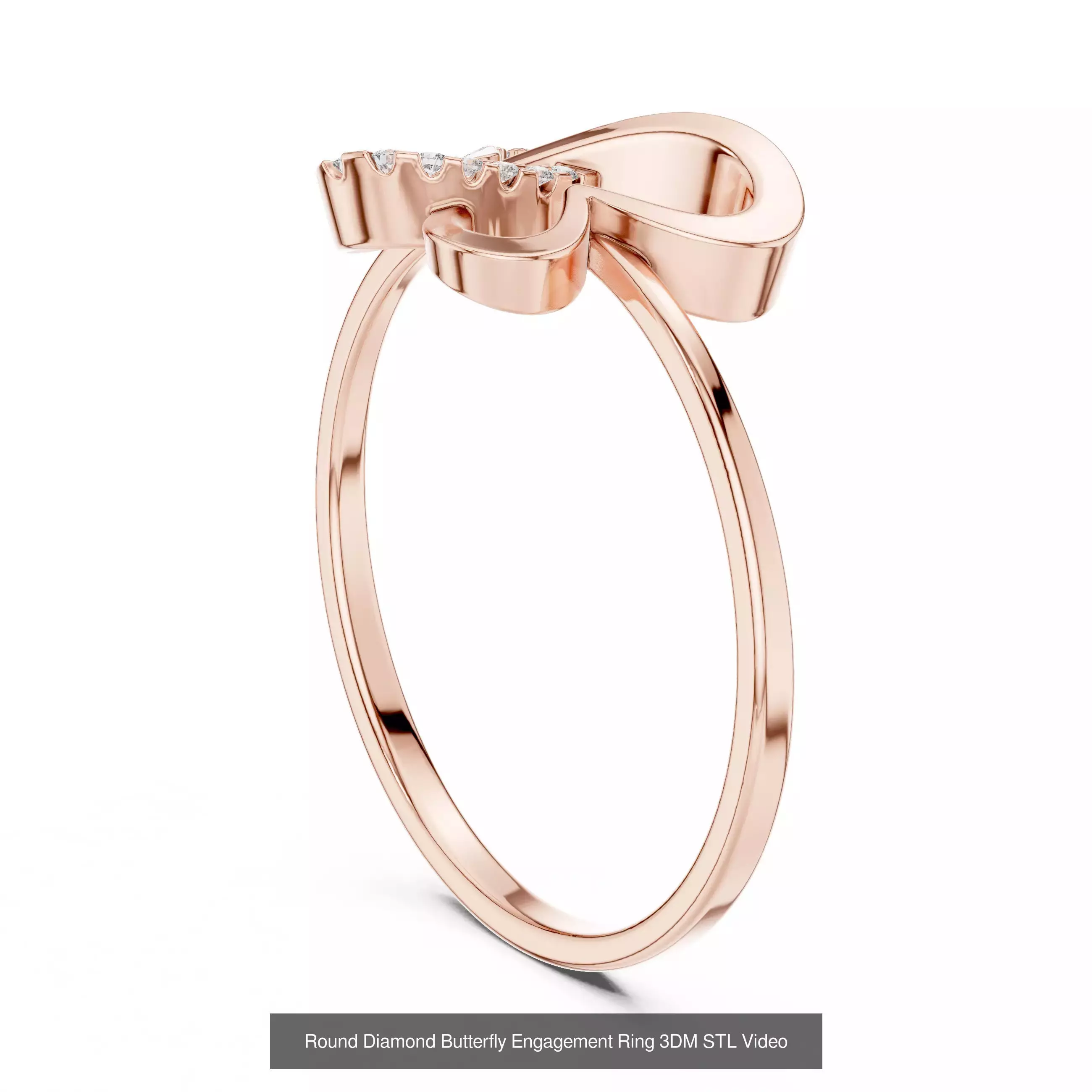 363 Cluster Woman Rings 3DM STL OBJ FBX with 3 COLOR Video 3D Model Collection_160