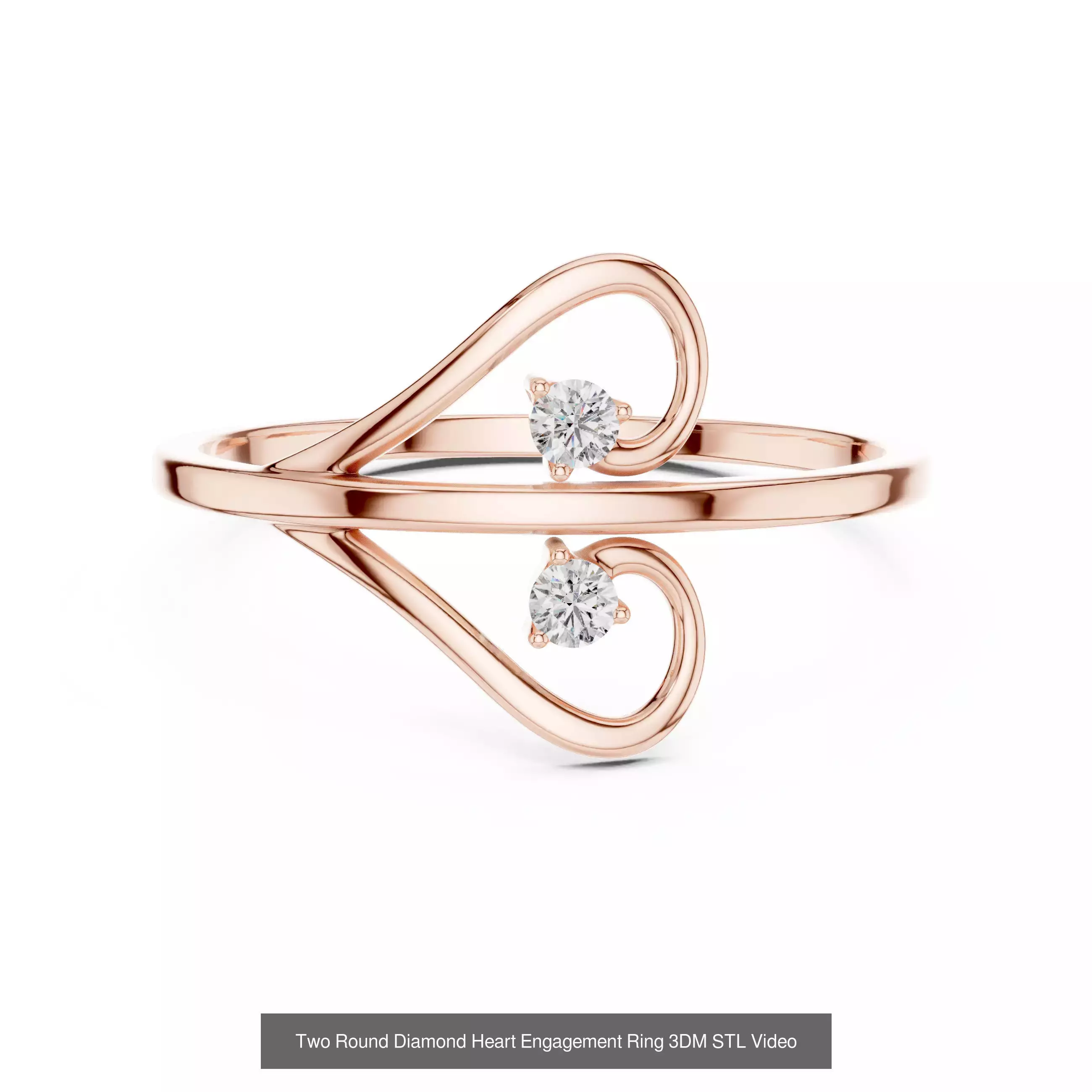 363 Cluster Woman Rings 3DM STL OBJ FBX with 3 COLOR Video 3D Model Collection_166