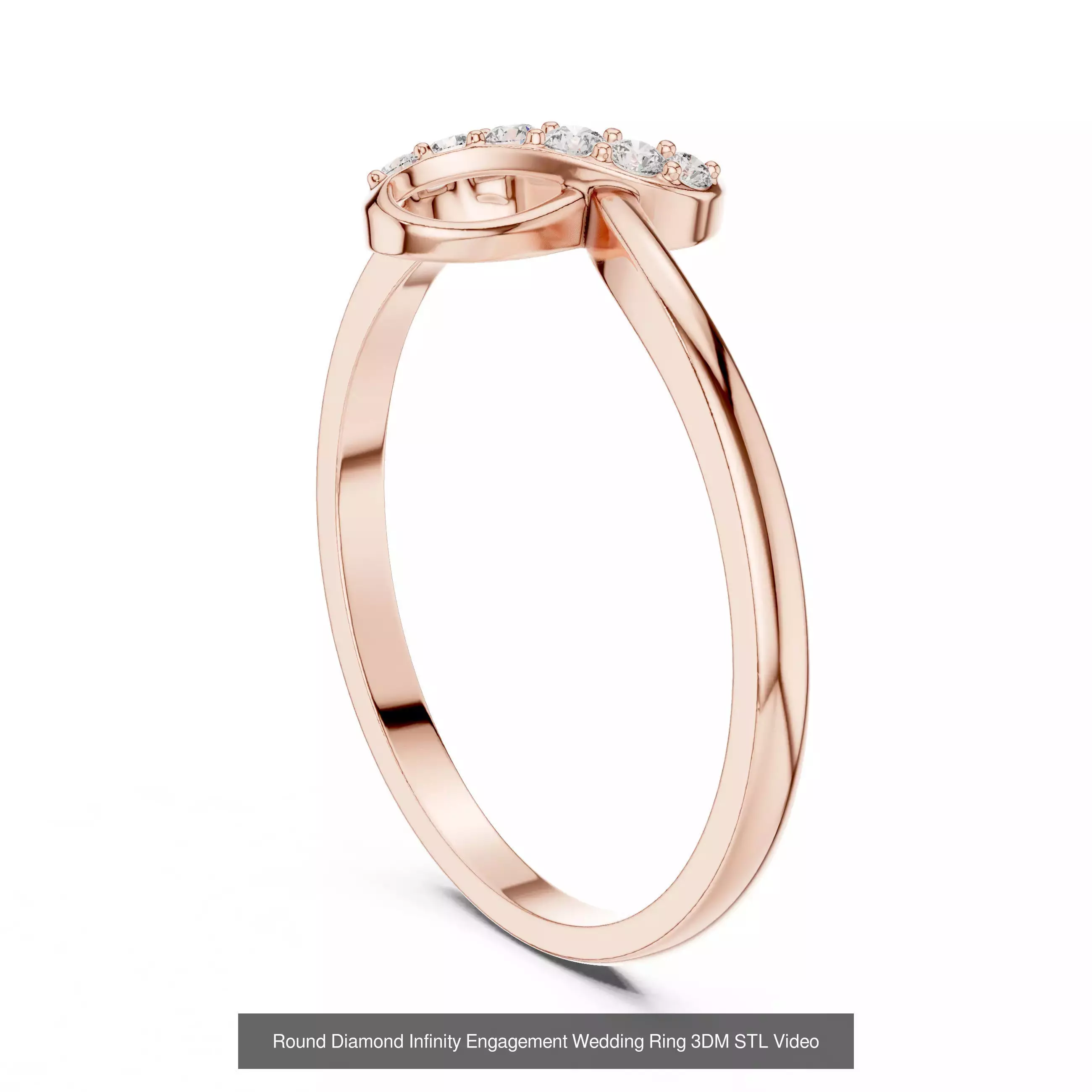 363 Cluster Woman Rings 3DM STL OBJ FBX with 3 COLOR Video 3D Model Collection_102