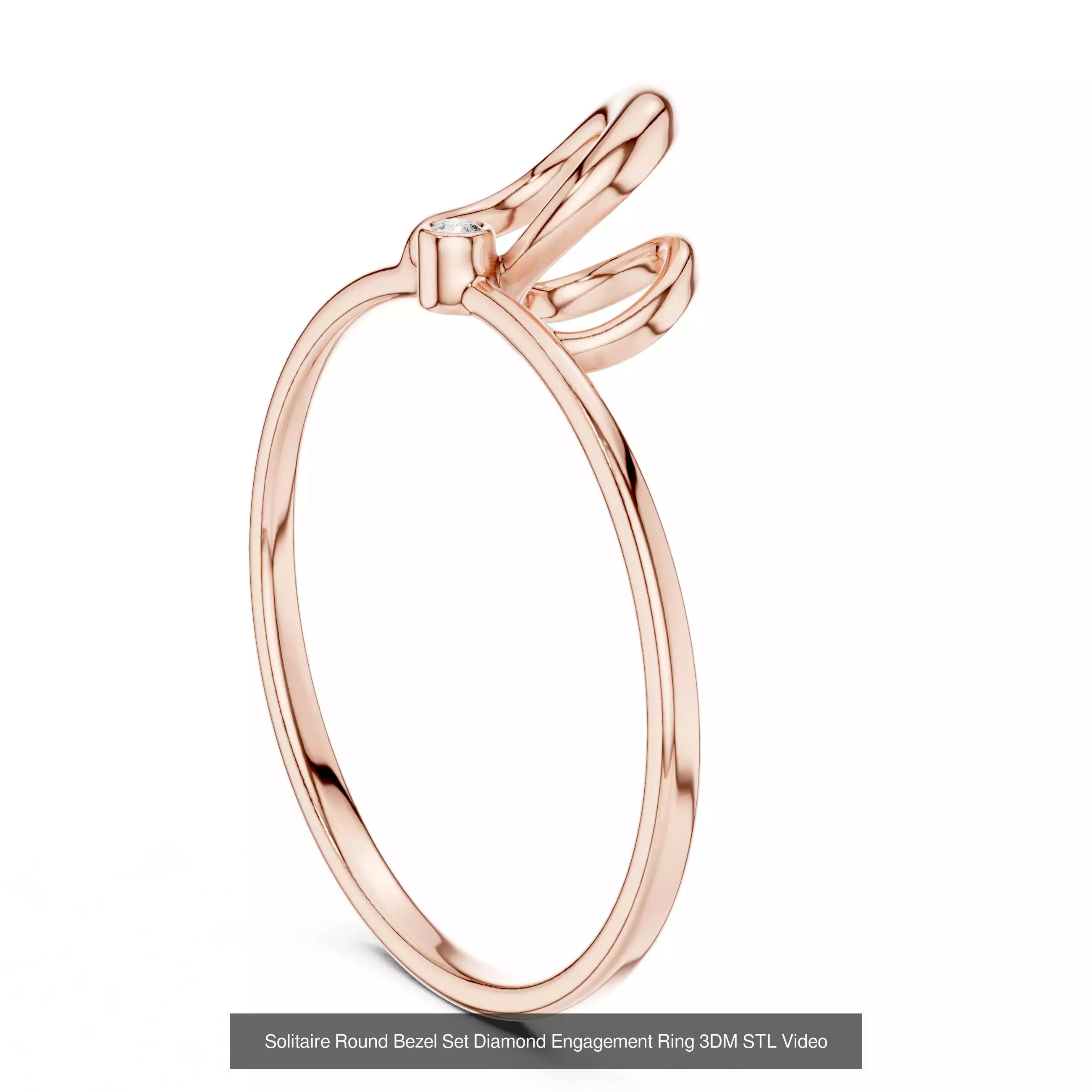 363 Cluster Woman Rings 3DM STL OBJ FBX with 3 COLOR Video 3D Model Collection_110