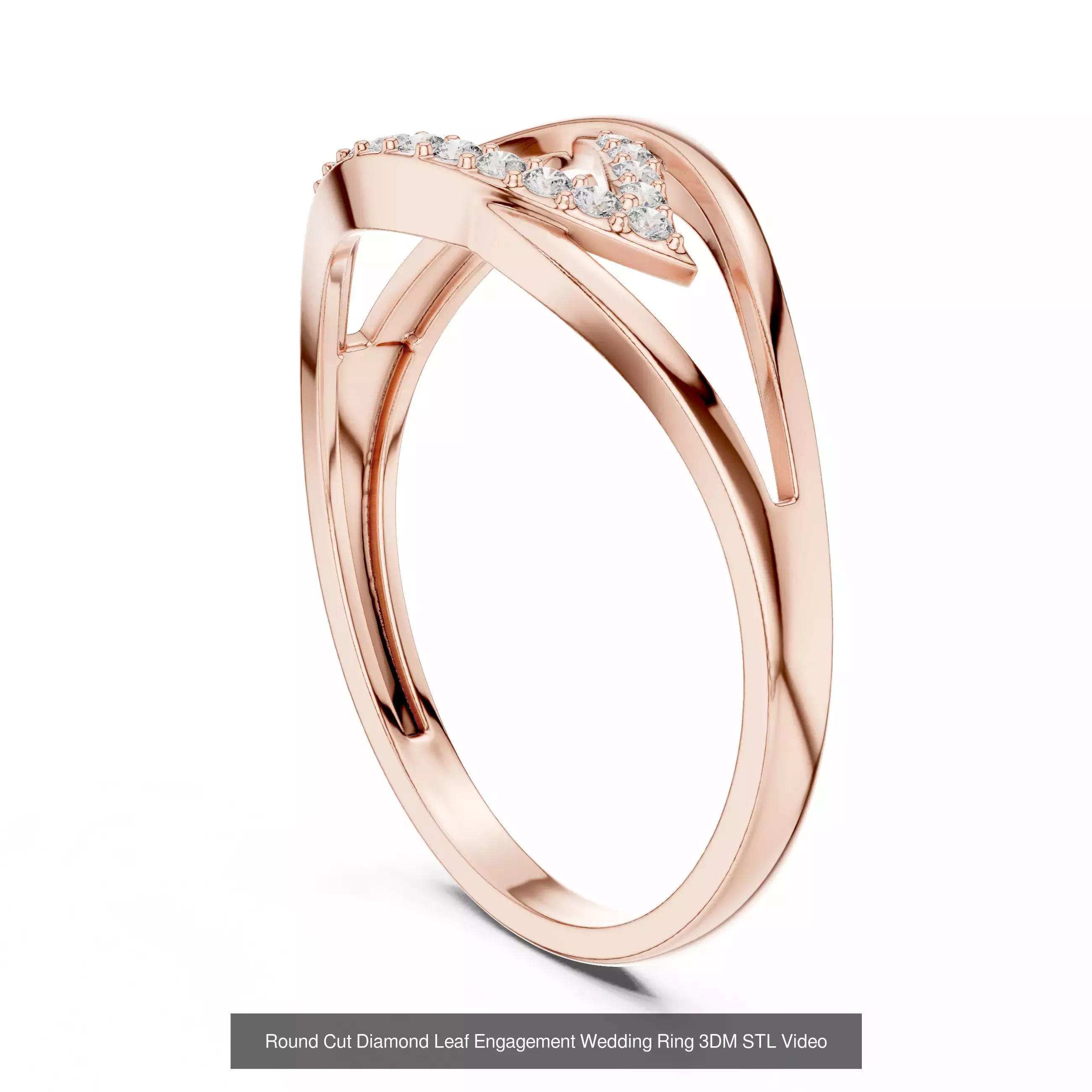 363 Cluster Woman Rings 3DM STL OBJ FBX with 3 COLOR Video 3D Model Collection_103