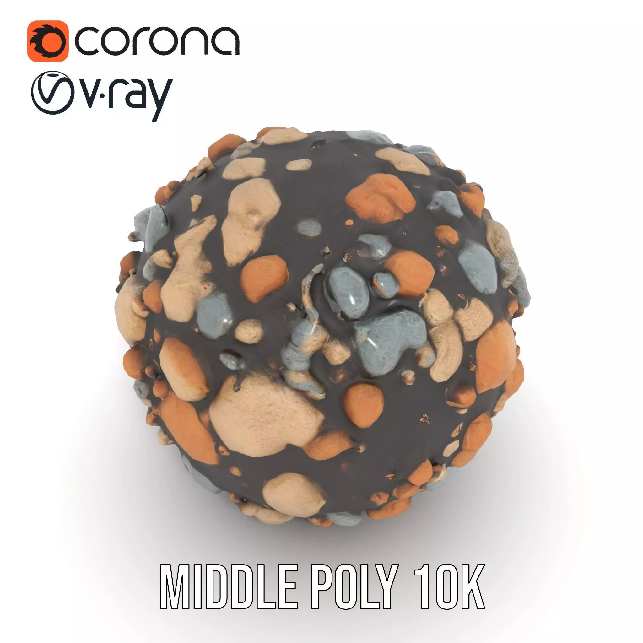 Rustic Rock Texture model pack Texture_13