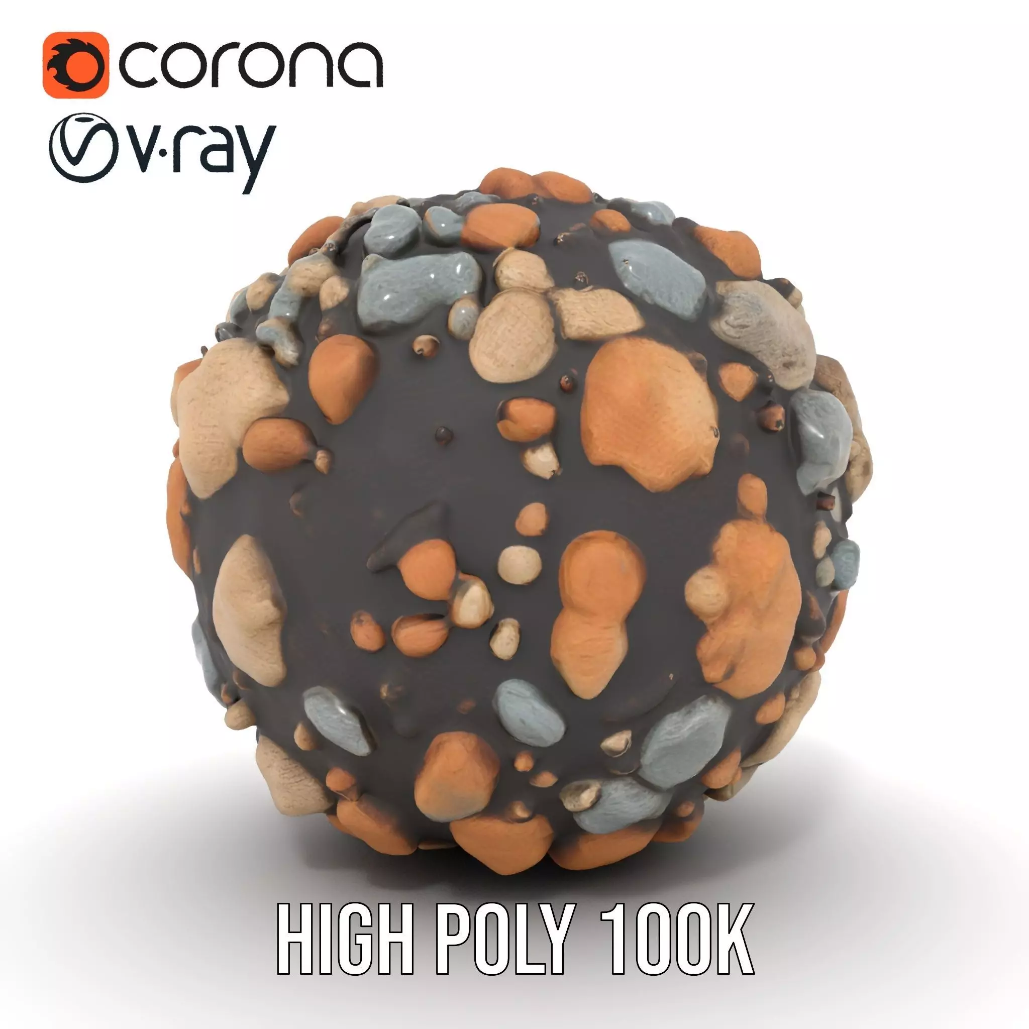 Rustic Rock Texture model pack Texture_17