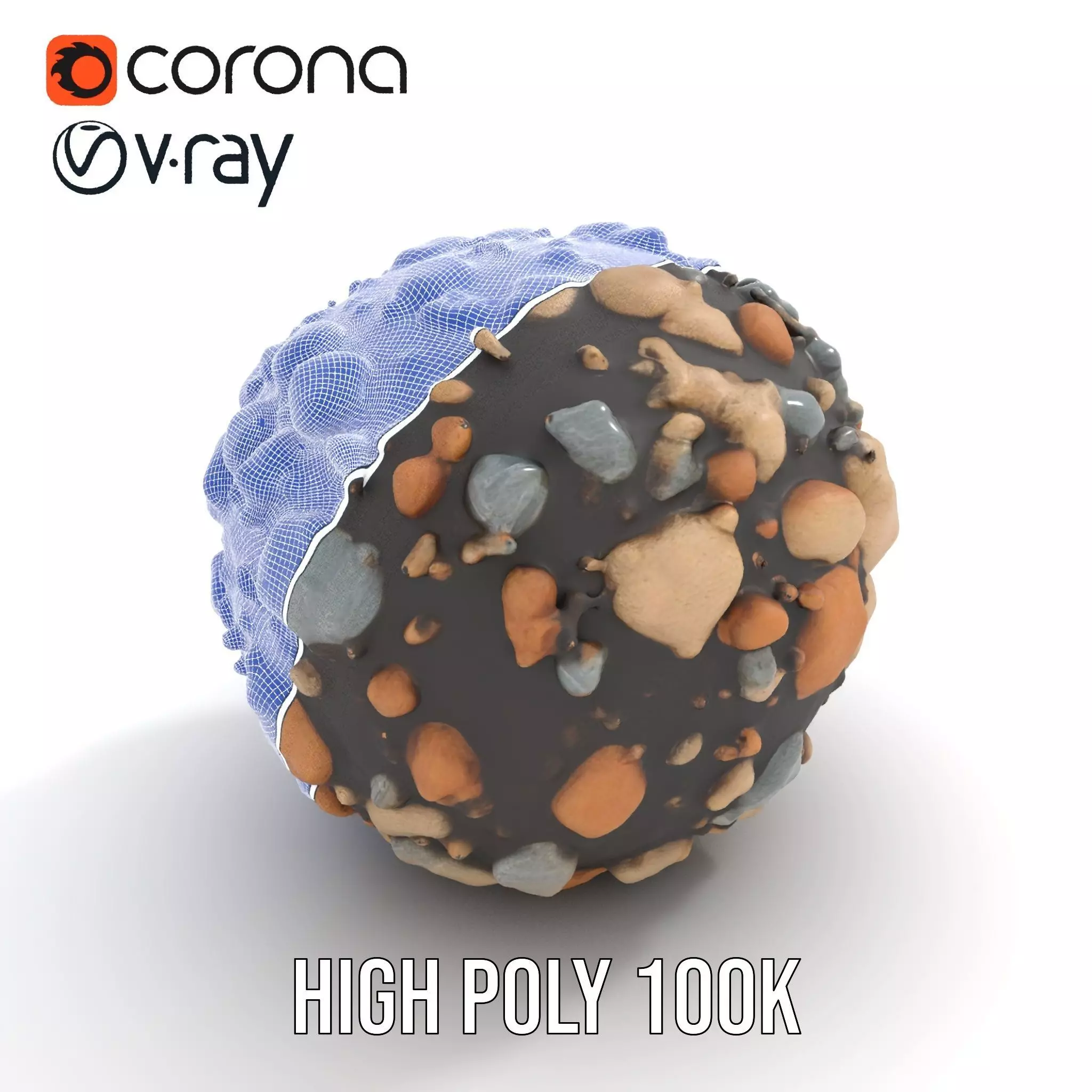 Rustic Rock Texture model pack Texture_31